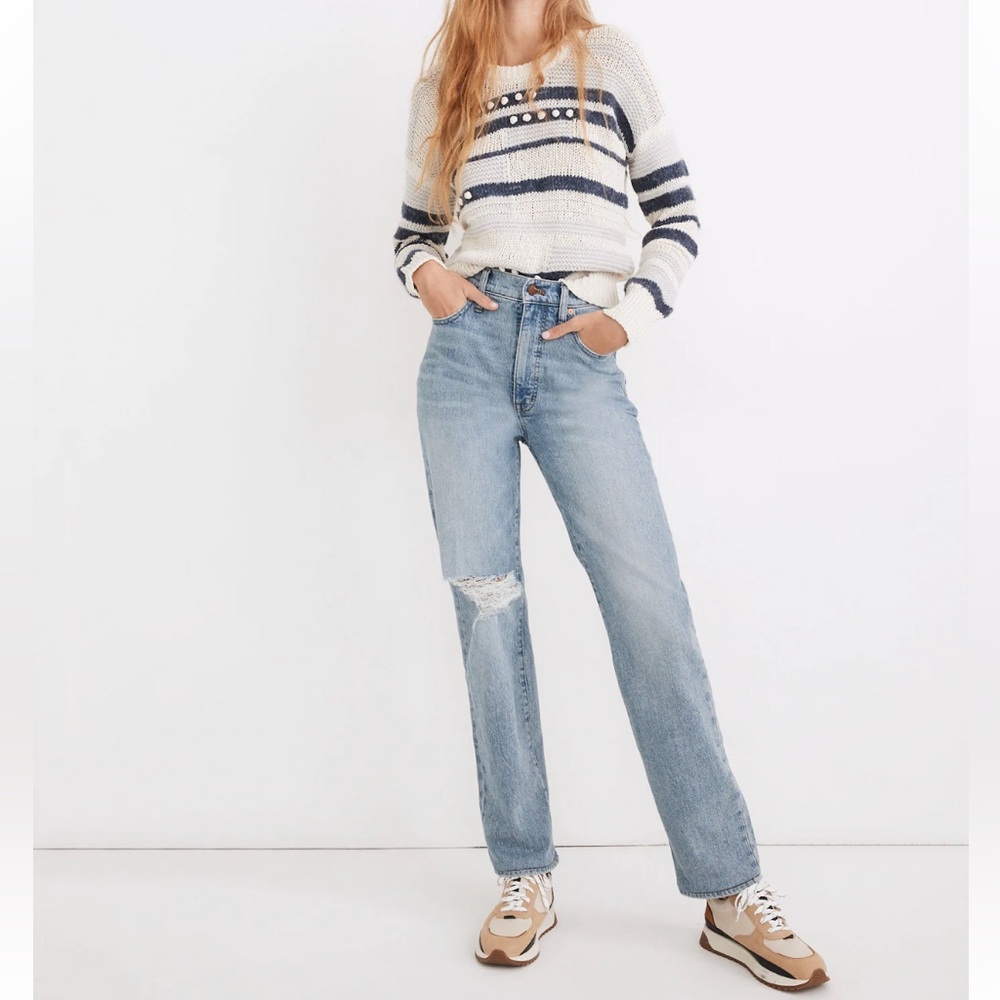 Madewell Perfect Vintage High Rise Straight Jeans